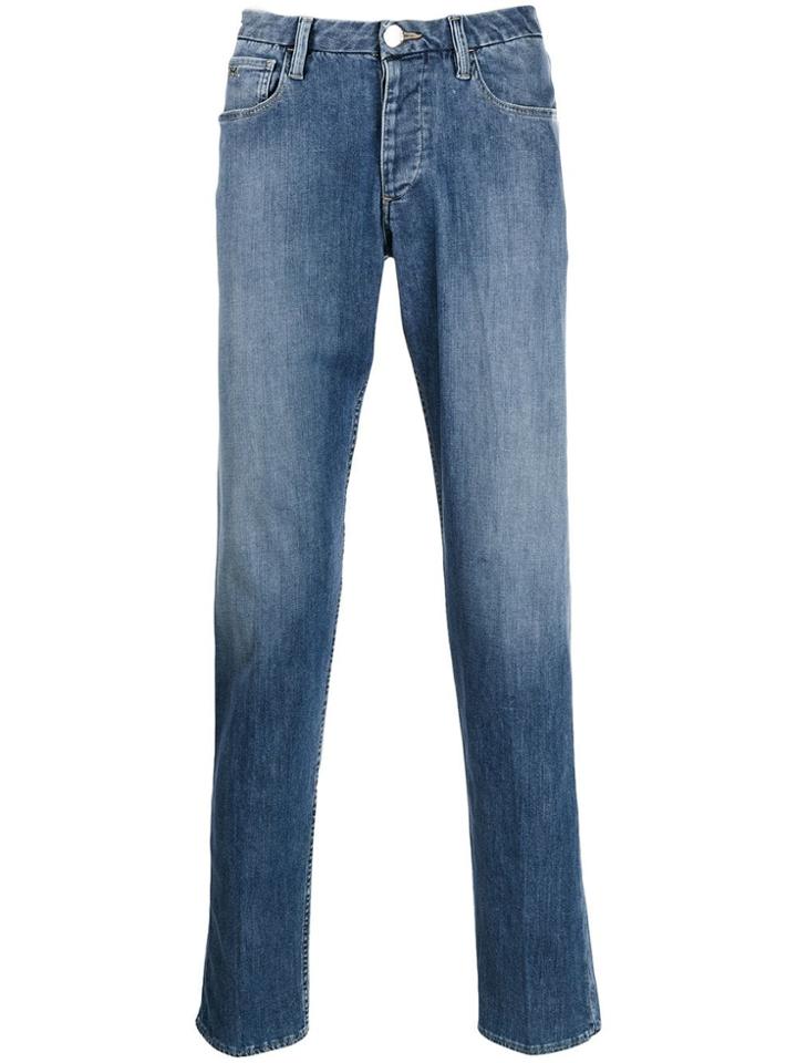 Emporio Armani J00 Slim-fit Jeans - Blue