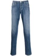 Emporio Armani J00 Slim-fit Jeans - Blue
