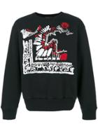 Versus Clan Print Sweater - Black