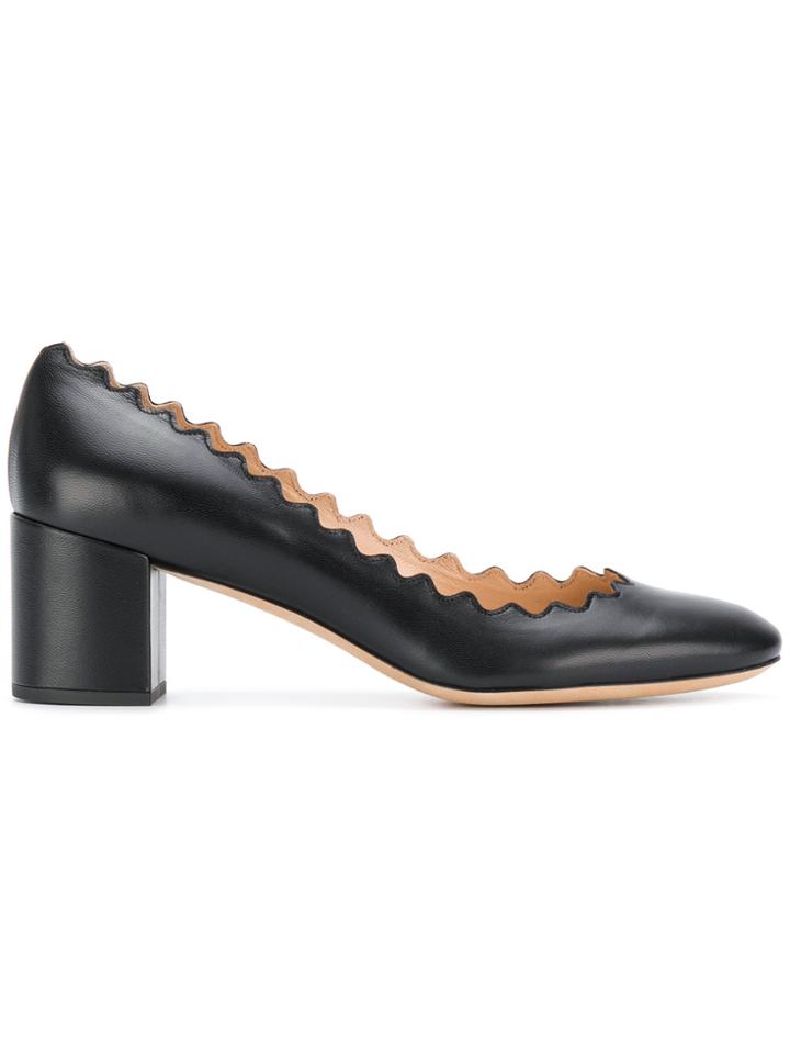 Chloé Lauren Mid-heel Pumps - Black