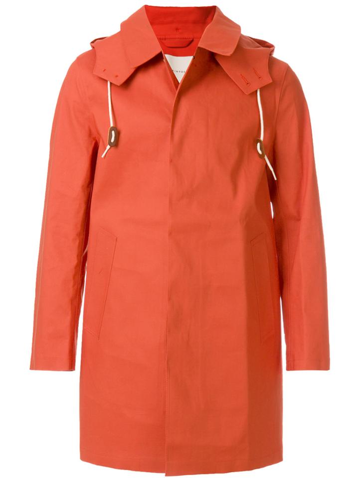 Mackintosh Short Laces Parka - Yellow & Orange