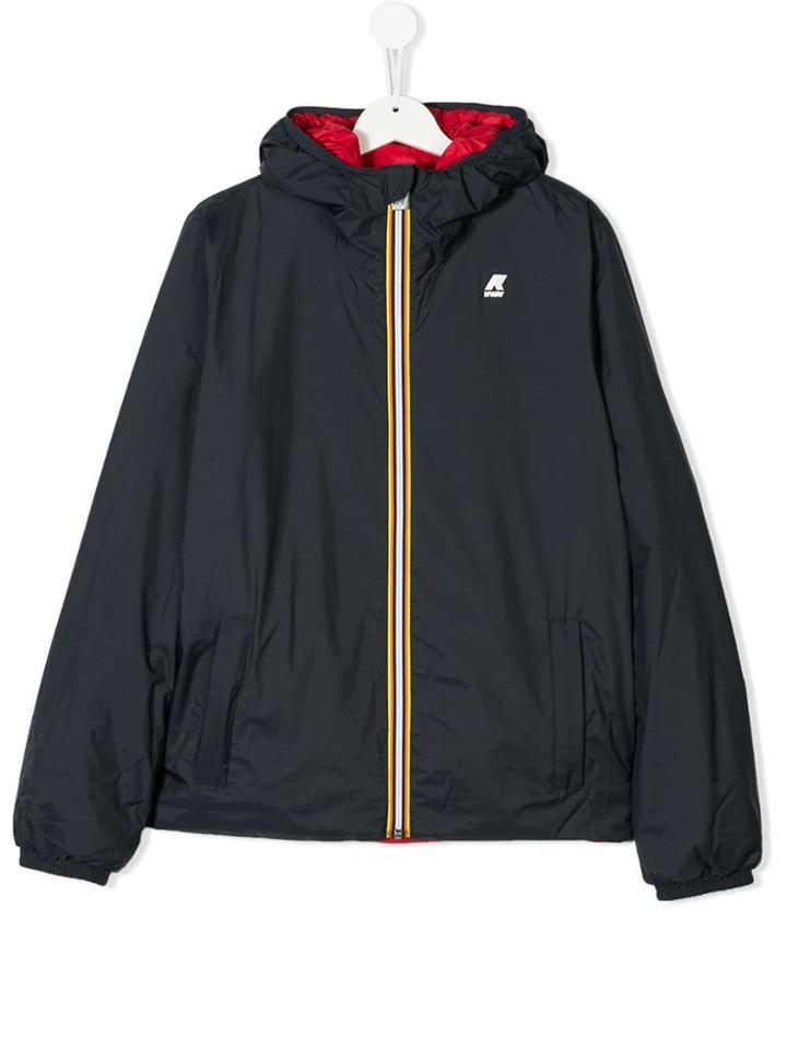 K-way Reversible Padded Jacket - Blue