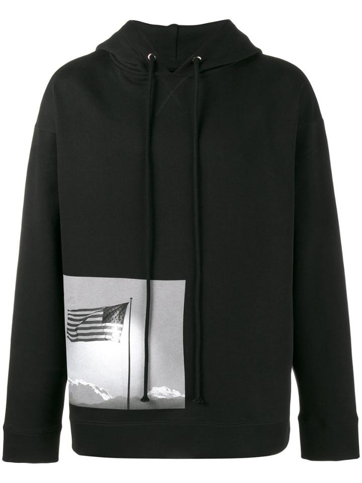Raf Simons Raf Simons X Robert Mapplethorpe American Flag Hoodie -
