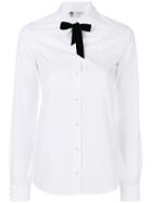 Marques'almeida Large Collar Flared Shirt - Grey