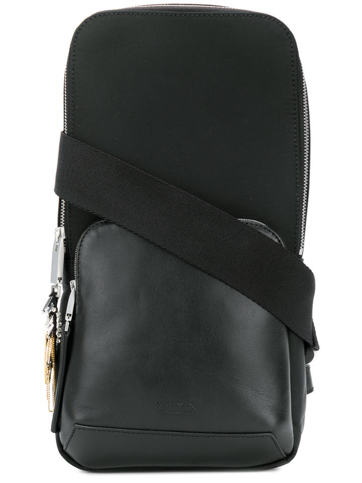 Alyx Crossbody Logo Bag - Black