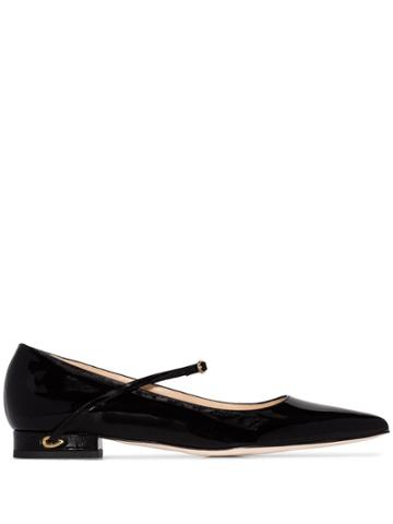 Jennifer Chamandi Lorenzo Pointed Toe Pumps - Black