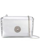 Marc Ellis - Diamond Shoulder Bag - Women - Leather - One Size, Grey, Leather
