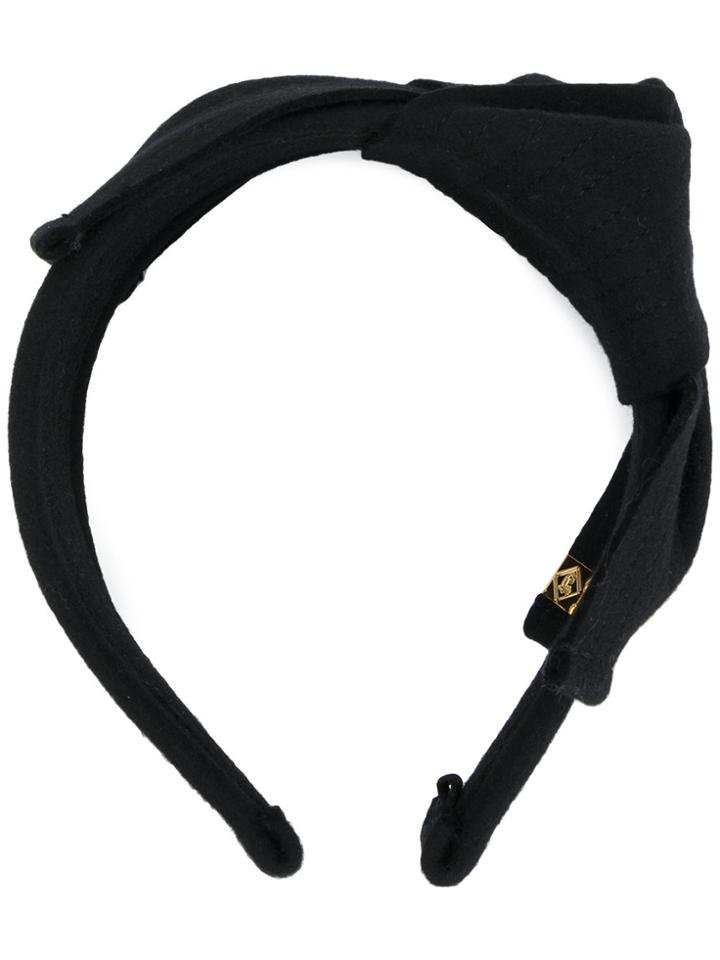 Ca4la Woven Hair Band - Black