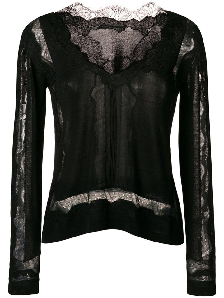 Ermanno Scervino V Nec - Black
