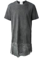 Lost & Found Rooms Raw Edge T-shirt - Grey