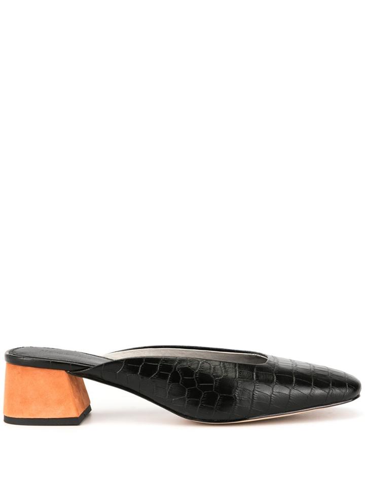 Mara & Mine Daisy Mules - Black