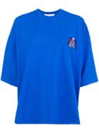 Matthew Adams Dolan Logo Patch T-shirt - Blue