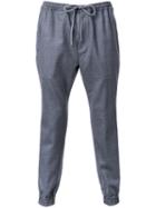 Monkey Time Drawstring Track Pants, Men's, Size: Small, Grey, Wool/polyurethane