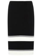 Egrey Knit Midi Skirt, Women's, Size: P, Black, Viscose