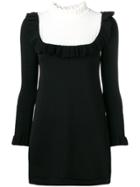Elisabetta Franchi Perfectly Fitted Dress - Black