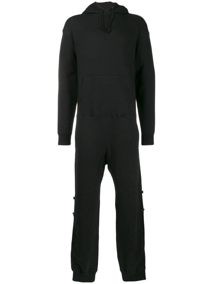 Undercover Hooded Track Jumpsuit - Black