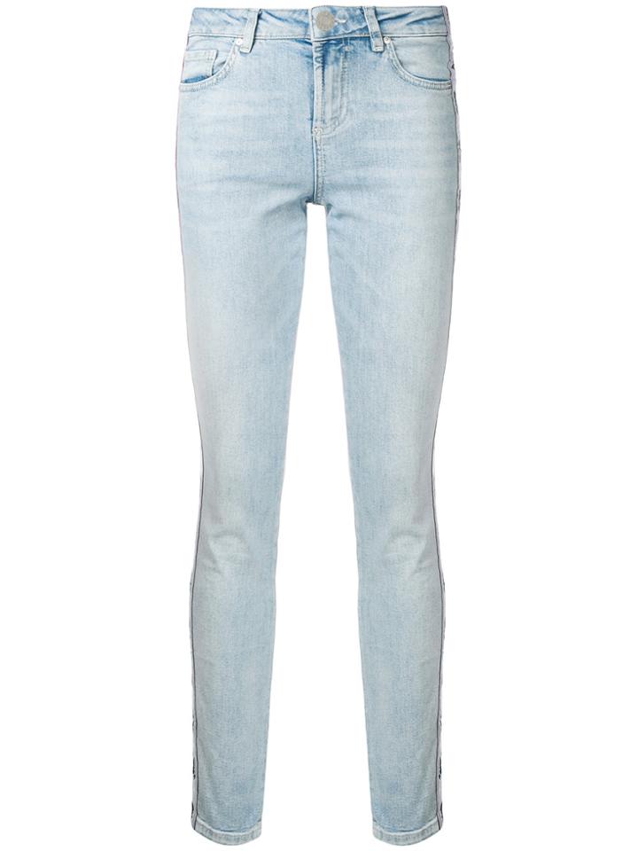 Zoe Karssen Light Wash Skinny Jeans - Blue
