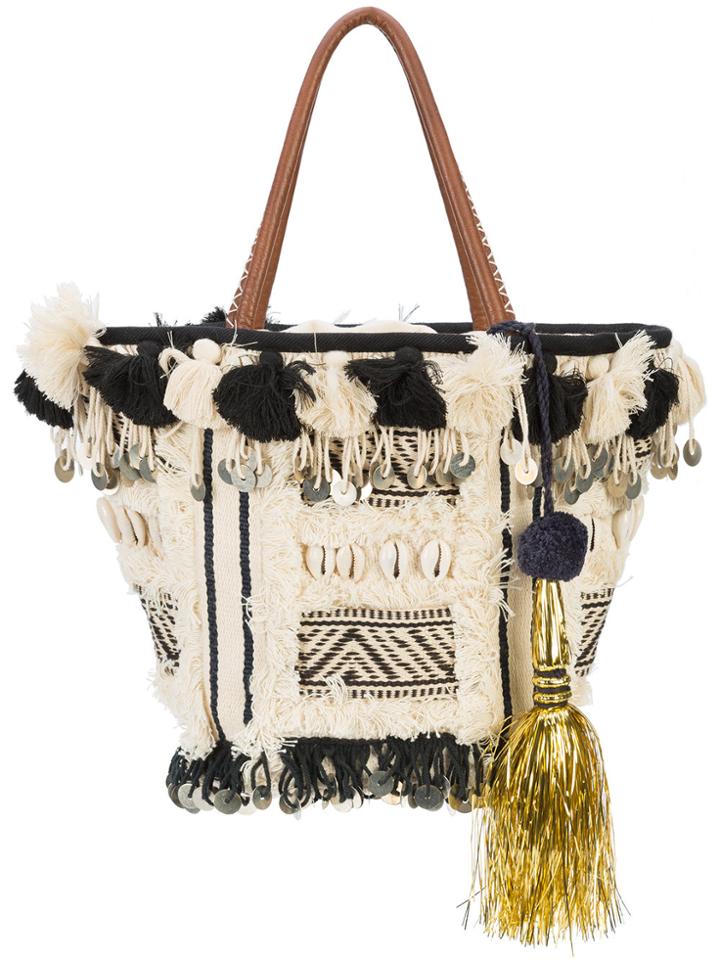 Figue San Filipe Mini Tuktuk Tote - Nude & Neutrals