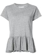 The Great Ruffled T-shirt - Grey