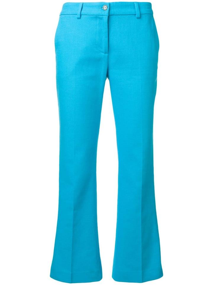 Pt01 Jaine S Flared Trousers - Blue