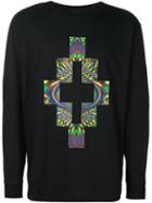 Marcelo Burlon County Of Milan 'mercedario' Sweatshirt, Men's, Size: Large, Black, Cotton