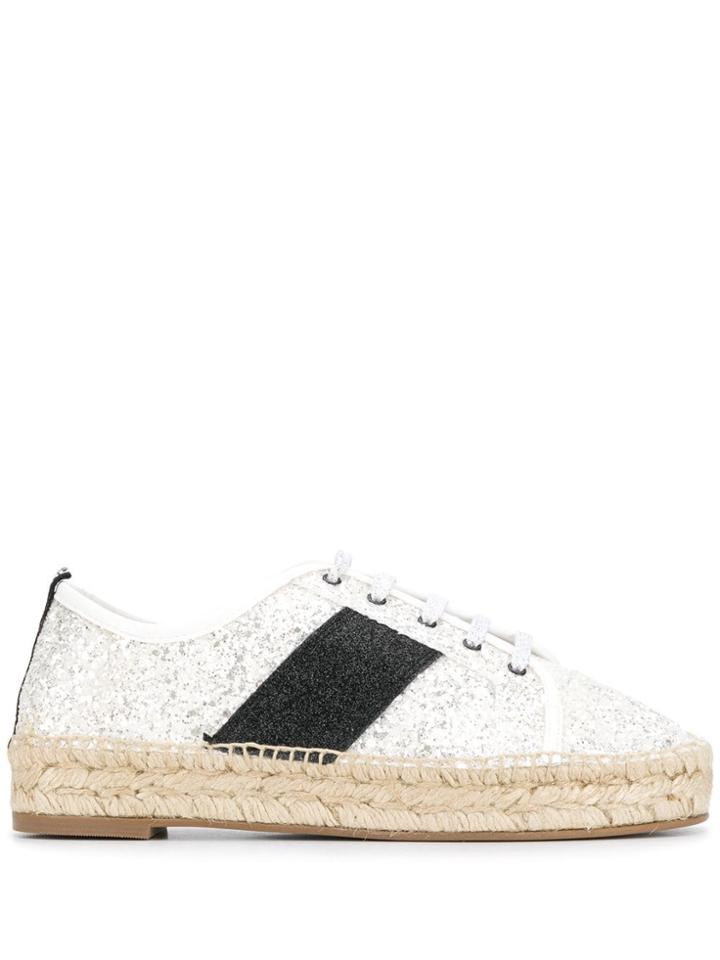 Kendall+kylie Jury Lace-up Espadrilles - White