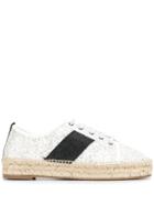 Kendall+kylie Jury Lace-up Espadrilles - White