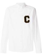 Calvin Klein Jeans Varsity Patch Shirt - White