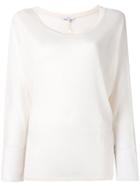 Iro - Longsleeved T-shirt - Women - Linen/flax/viscose - S, White, Linen/flax/viscose