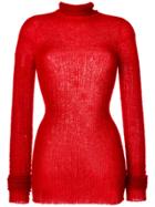 Lost & Found Ria Dunn Roll Neck Jumper - Red