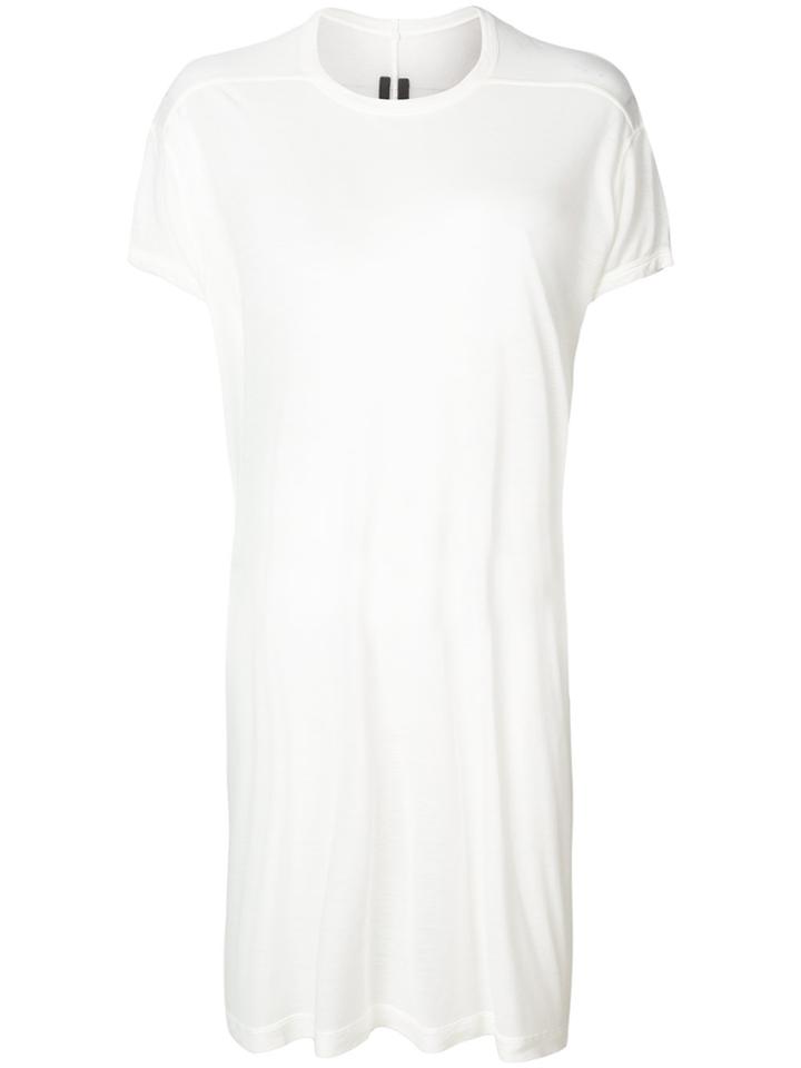 Rick Owens Jersey T-shirt Dress - White