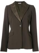 P.a.r.o.s.h. Silky Lapel Jacket - Green