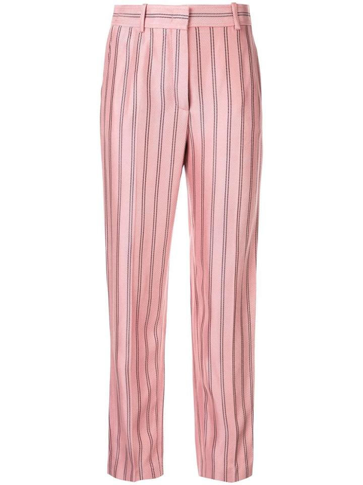 Emilio Pucci Striped Tailored Trousers - Pink