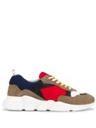 Manuel Ritz Colour Block Sneakers - Red