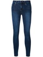 Nobody Denim - Geo Super Skinny Ankle Drift - Women - Cotton/elastodiene/polyester - 28, Blue, Cotton/elastodiene/polyester