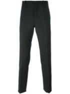 Jil Sander - Slim-fit Trousers - Men - Cotton/cupro/wool - 46, Green, Cotton/cupro/wool