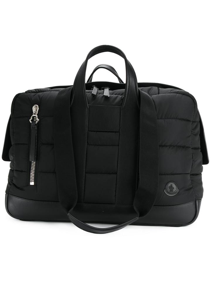 Moncler Quilted Luggage Holdall - Black