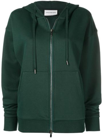 Roqa Zipped Hoodie - Green