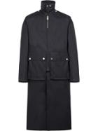 Mackintosh Alyx Black Bonded Cotton Formal Coat - Neutrals