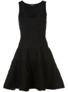 Sophie Theallet - Metallic Trim Knit Dress - Women - Silk/polyamide/polyester - Xs, Black, Silk/polyamide/polyester