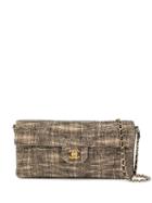 Chanel Pre-owned Stitching Texture Cc Shoulder Bag - Neutrals