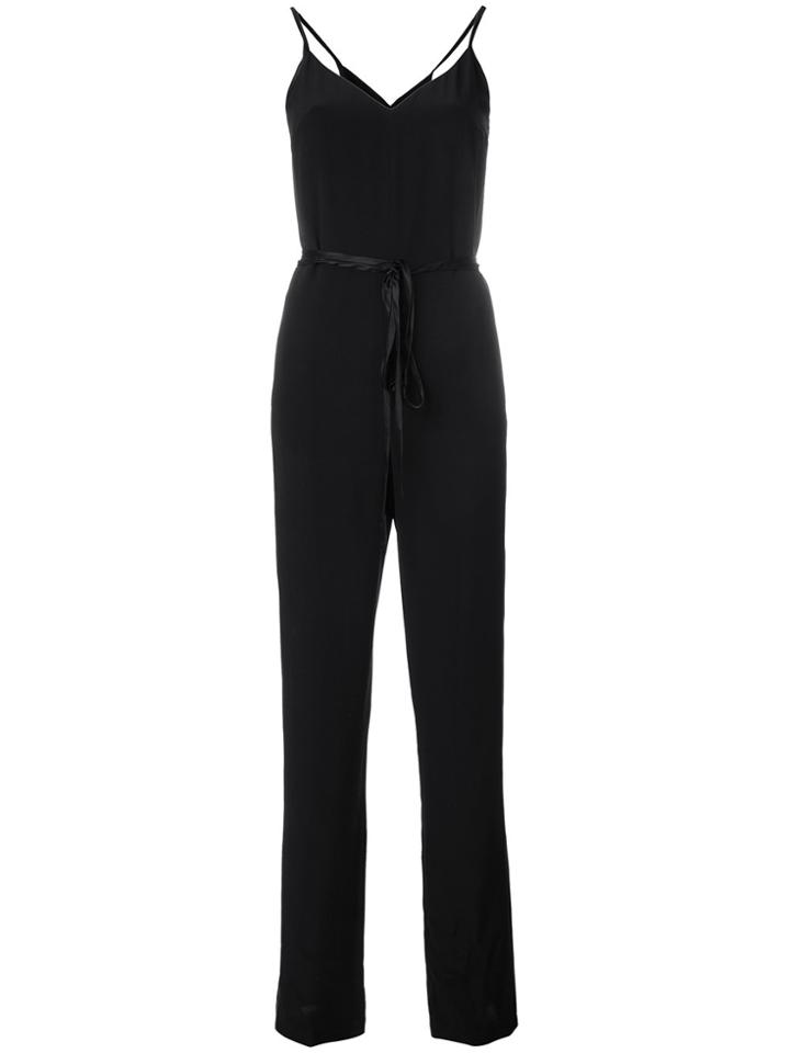 Rag & Bone Strappy Jumpsuit - Black