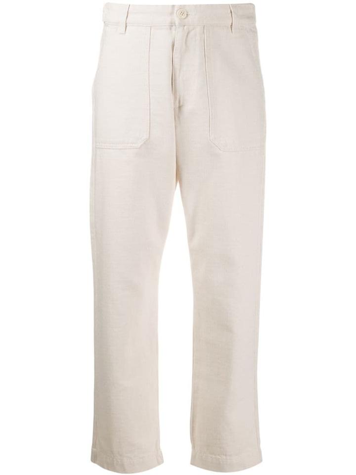 Woolrich Cropped Jeans - Neutrals