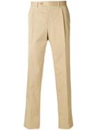 Canali Classic Tailored Trousers - Nude & Neutrals