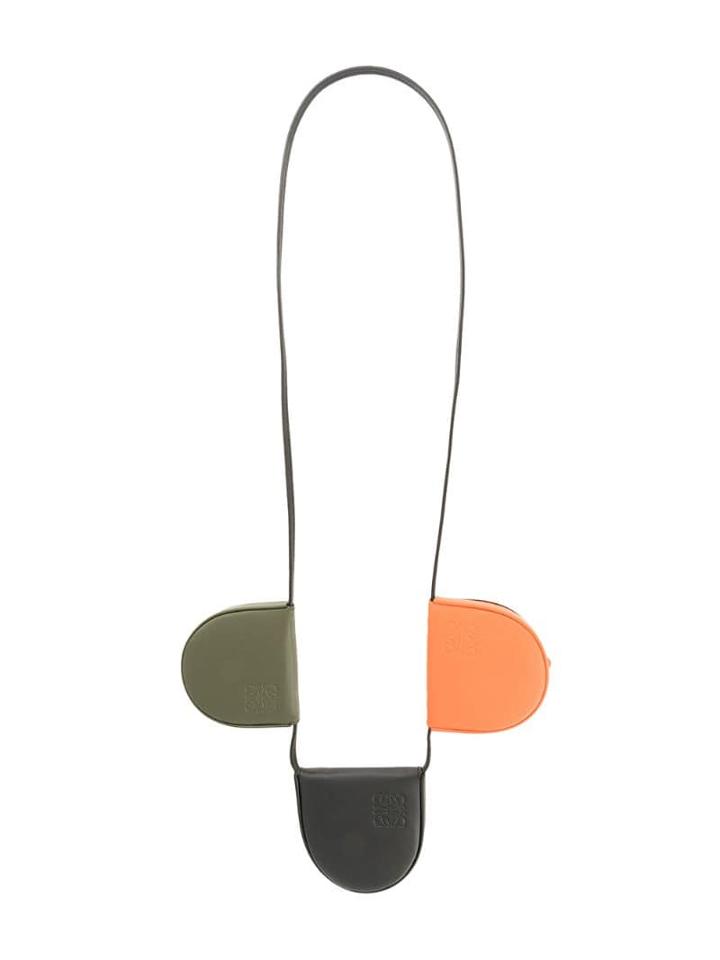 Loewe Tri-pouch Necklace - Multicolour