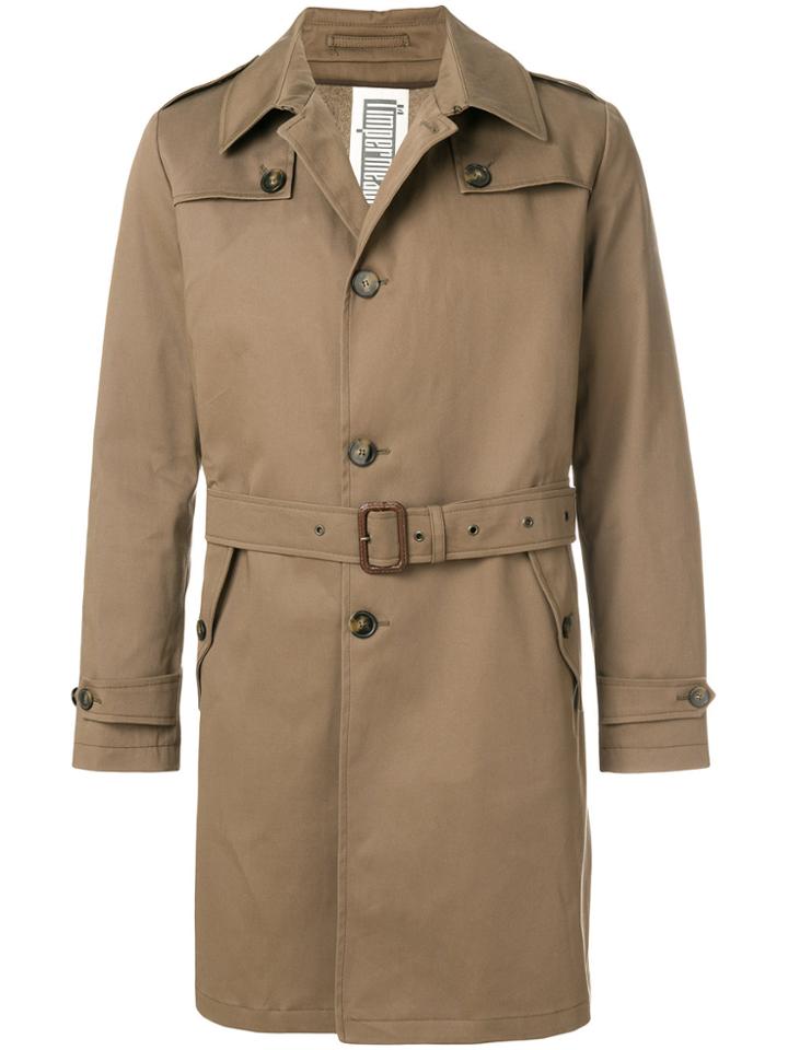 L'impermeabile Belted Trench Coat - Brown