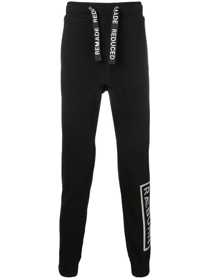 Raeburn Logo Track Pants - Black