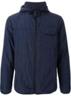 T By Alexander Wang Hooded Jacket, Men's, Size: Xs, Blue, Nylon