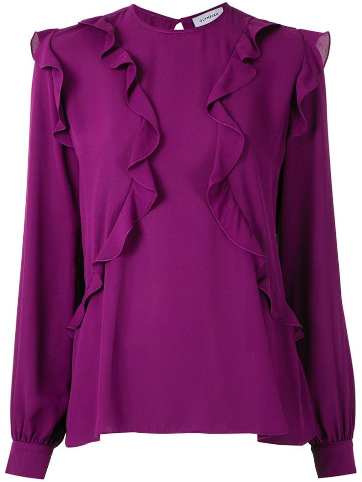 Olympiah Mosacos Top - Purple