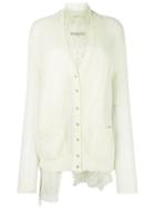 Ermanno Scervino Lace Trim Cardigan - Green